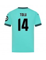 Wolves Tolu Arokodare #14 Venkovní Dres 2025-26 Krátký Rukáv